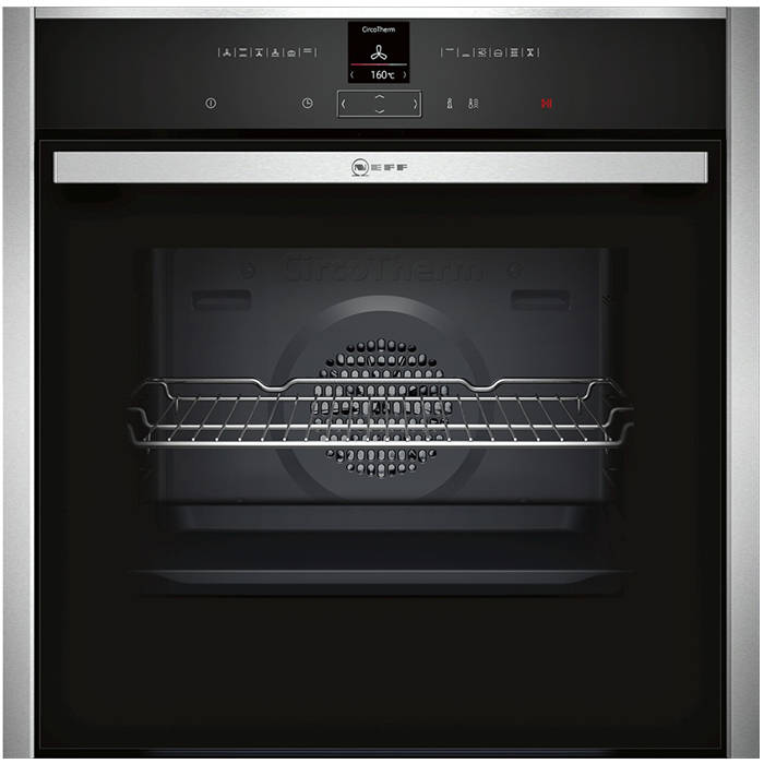Neff B57VR22N0B Single Multi Function Slide Hide Oven With Vario