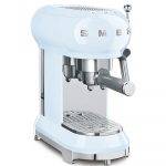 smeg ECF01PBUK blue espresso coffee machine