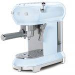 smeg ECF01PBUK blue espresso coffee machine