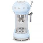 smeg ECF01PBUK blue espresso coffee machine