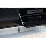 ADHE 1200 BLK Black Gloss Alphason Helium TV Stand 1