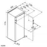 Liebherr K2330 Freestanding Larder