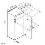 Liebherr K2330 Freestanding Larder