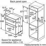 Neff U2ACM7HNOB builtin double oven