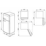 Smeg FAB30RFC Fridge Freezer