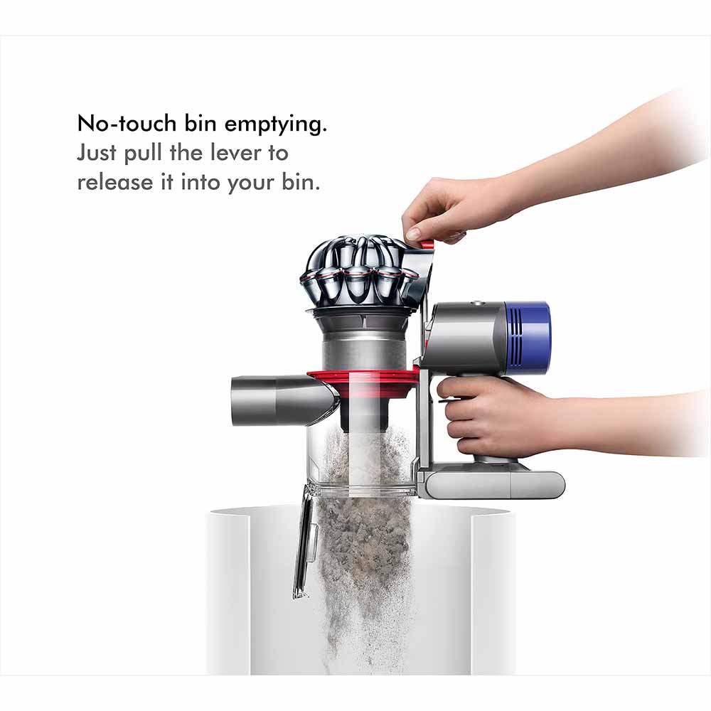 dyson V8 animal + cord free vacuum no touch emptying