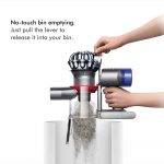 Dyson V8 animal extra no touch bin empty