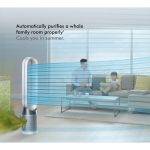 Dyson TP04 projects purified air