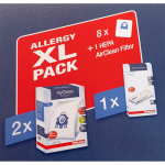 Miele Allergy XL Pack HyClean 3D Efficiency GN 8 dustbags and 1 HEPA AirClean filter at a discount price