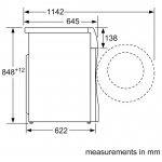 Siemens WD14U520GB washer dryer