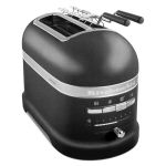 KitchenAid Artisan 2 slot toaster in cast iron black