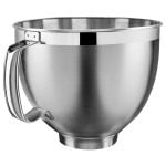 kitchenaid brushed stainless steel bowl