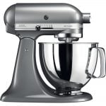 KitchenAid 4.l artisan stand mixer contour silver