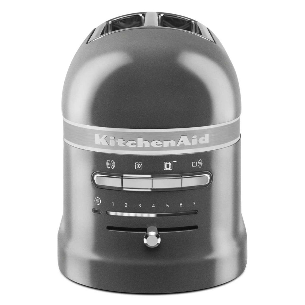 KitchenAid Artisan 2 Slice Toaster in Medallion Silver 5KMT2204BMS