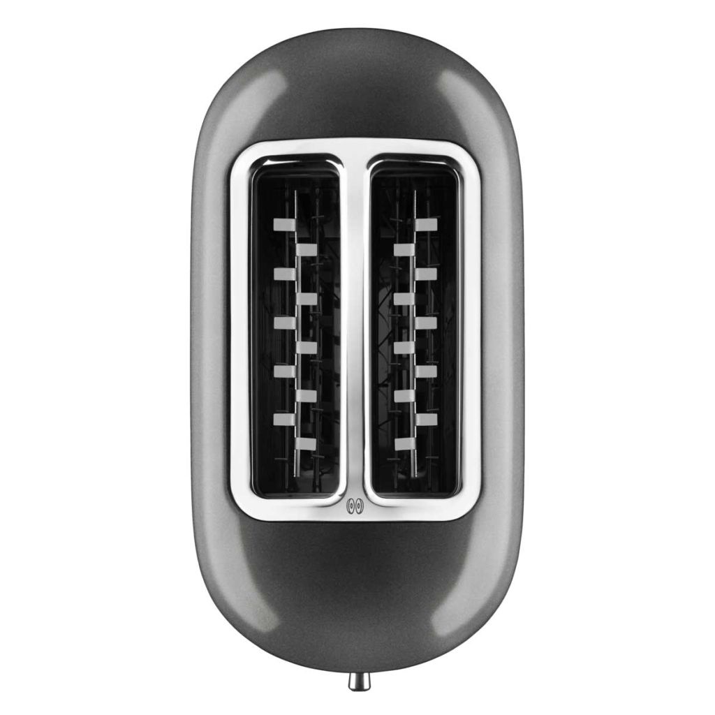 KitchenAid Artisan 2 Slice Toaster in Medallion Silver 5KMT2204BMS