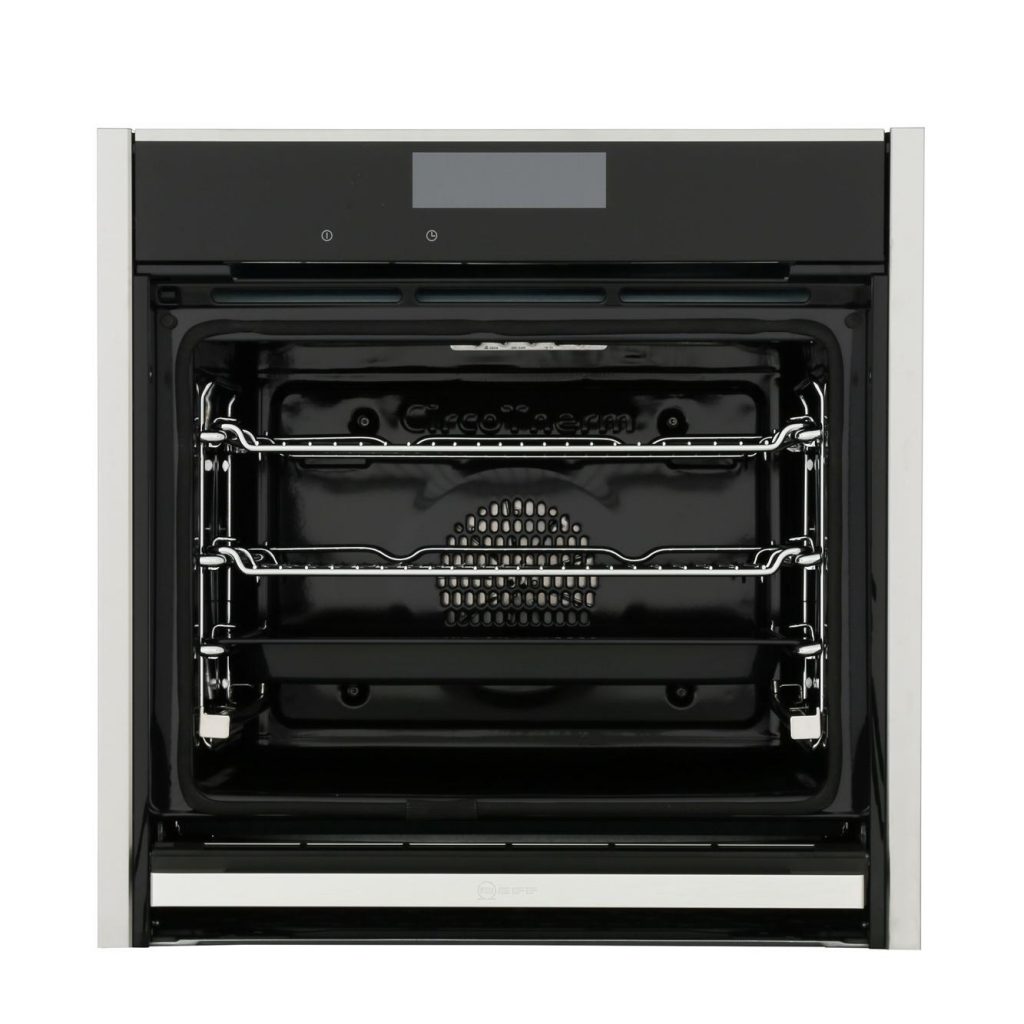 Neff B58VT68H0B Built in Single Oven with added steam function