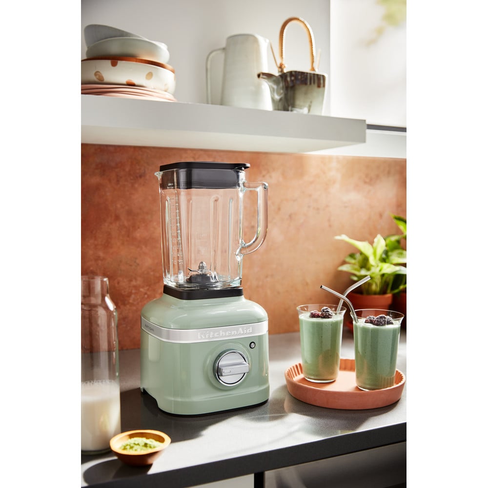 KitchenAid K400 Glass Jar Blender in Pistachio 5KSB4026BPT