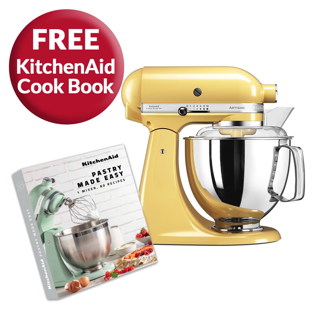 KitchenAid Artisan Stand Mixer 175 Majestic Yellow 5KSM175PSBMY