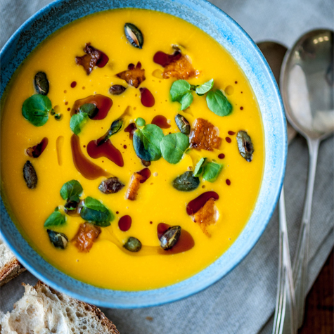 Cuisinart soupmaker Ginger and butternut squash soup recipe