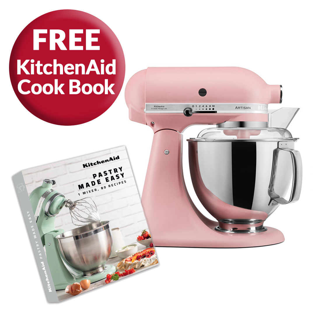KitchenAid Artisan Stand Mixer 175 Dried Rose 5KSM175PSBDR