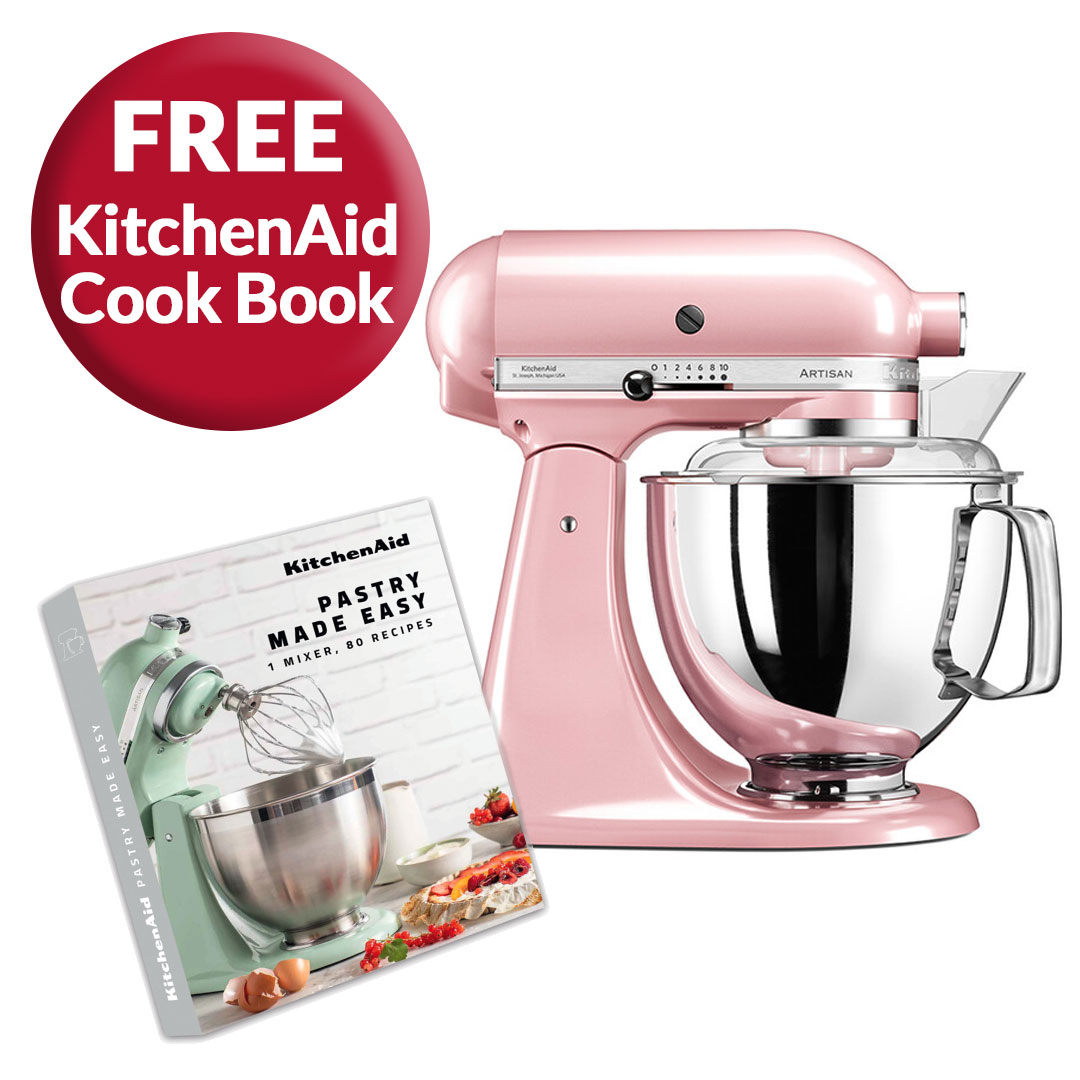 KitchenAid Artisan Stand Mixer 175 Silk Pink 5KSM175PSBSP Snellings