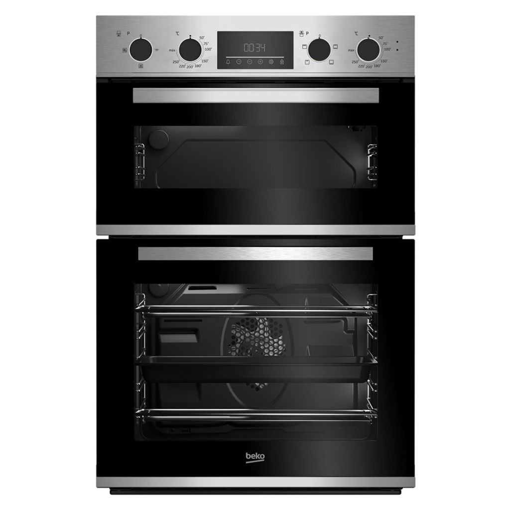 Beko CDFY22309X Built In Electric Double Oven Stainless Steel