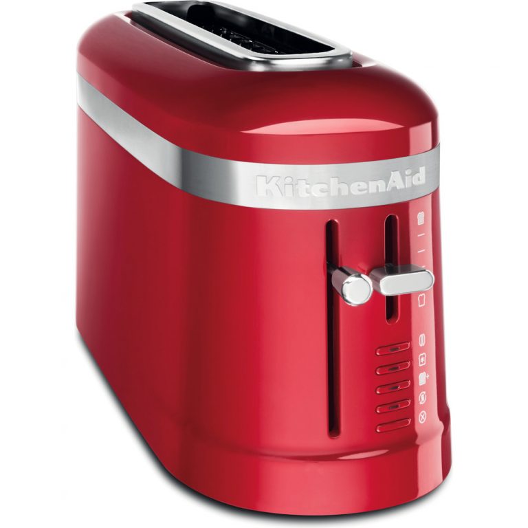 KitchenAid Empire Red long 2 slice toaster