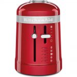 KitchenAid Empire Red long 2 slice toaster