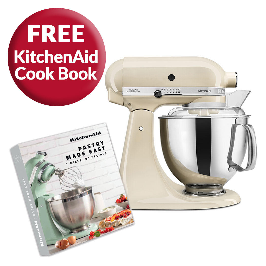KitchenAid Artisan Stand Mixer Almond Cream 5KSM175PSBAC Snellings