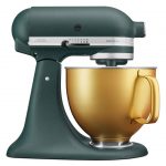 Limited Edition KitchnAid Pebble Palm and Gold bowl stand mixer