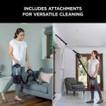 Shark NV602UKT Lift-Away Upright Vacuum Cleaner - Pet Model - Silver