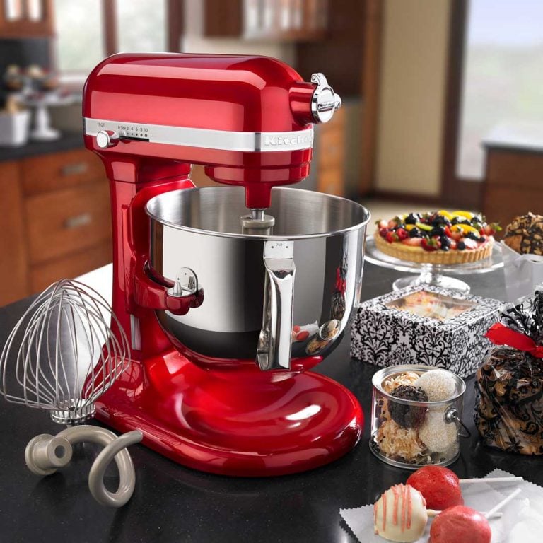 KitchenAid 5KSM7580XBCA Artisan 6.9L Bowl Lift Stand Mixer - Candy Apple