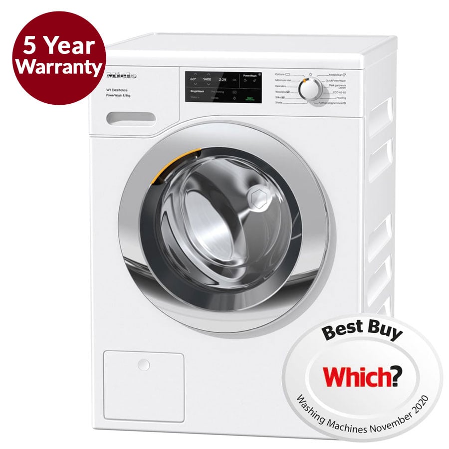 Miele WEG365 washing machine 5 year warranty