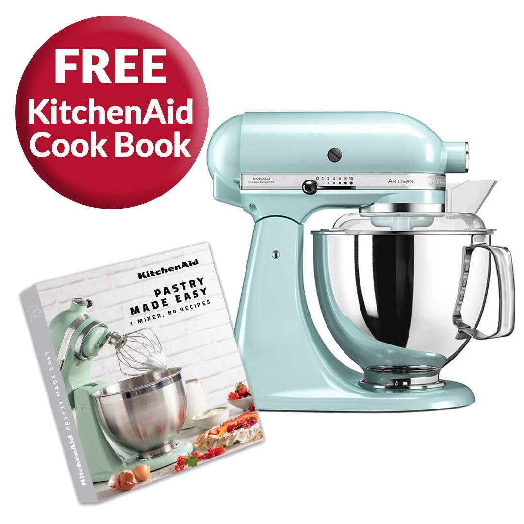 Fortæl mig Opiate Orient KitchenAid Artisan Stand Mixer 175 - Ice Blue 5KSM175PSBIC - Snellings  Gerald Giles