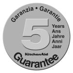 KitchenAid 5 year warranty on stand mixers