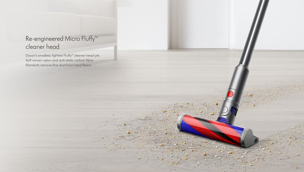 Dyson - Re-engineered Micro Fluffy cleaner head