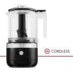 KitchenAid Cordless Chopper matte black