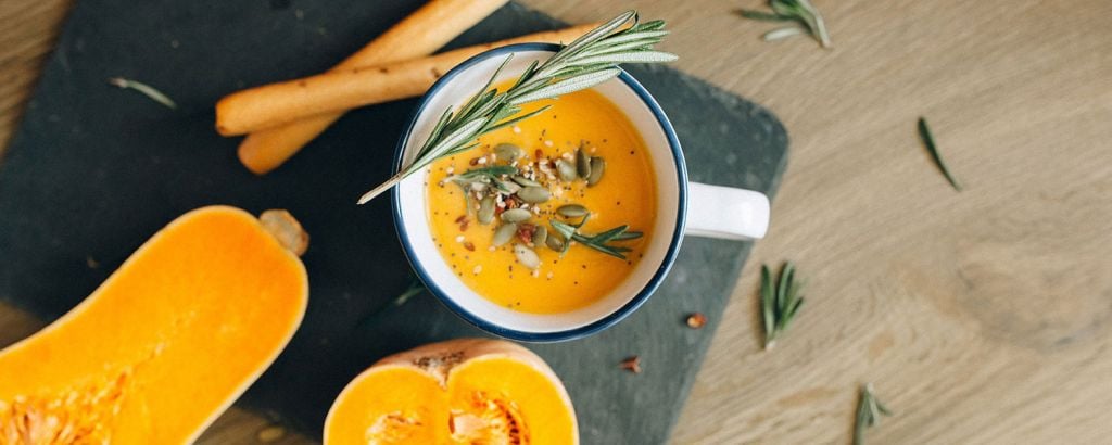 Butternut Squash Soup: The KitchenAid K400 Blender