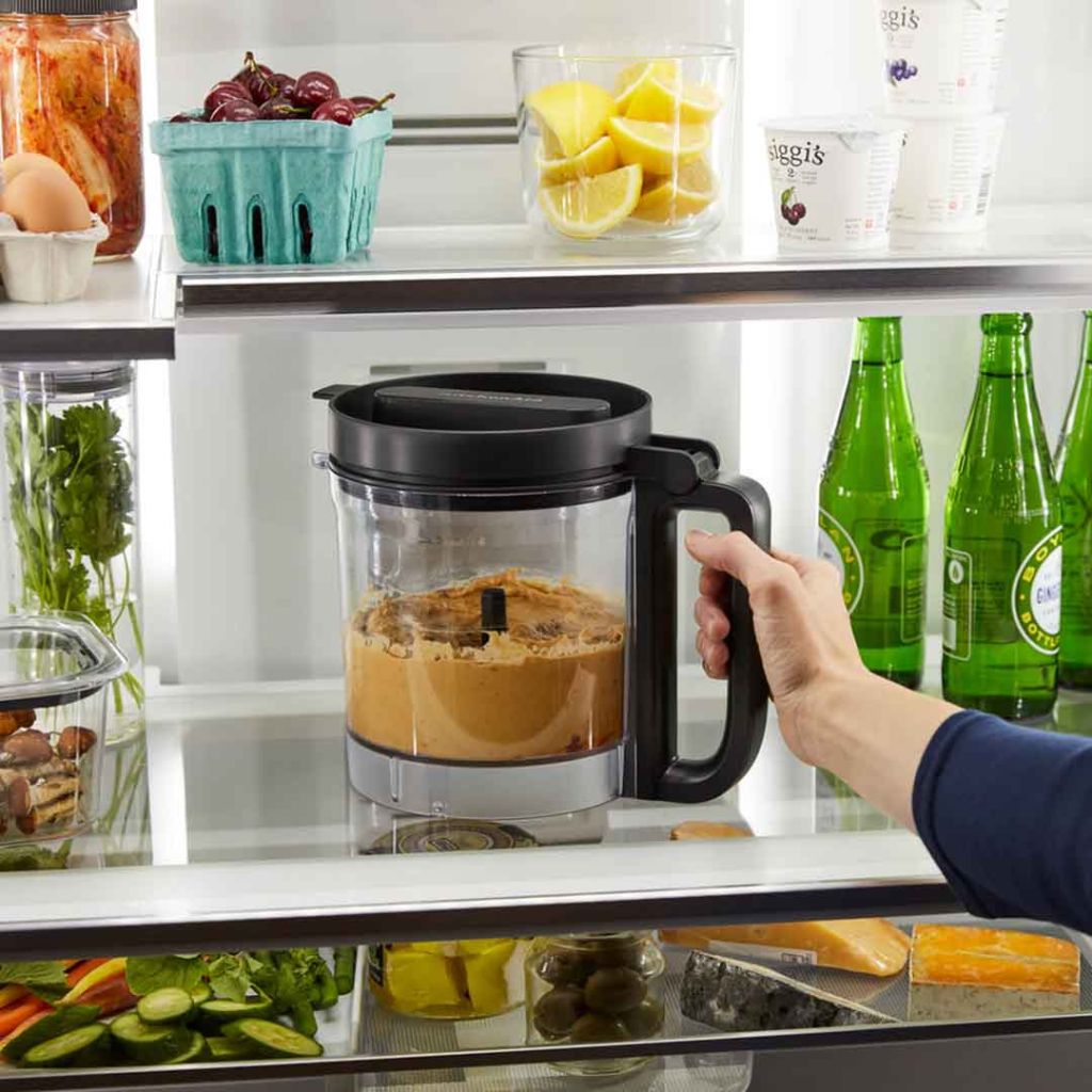 KitchenAid 2.1L Food Processor in Almond Cream 5KFP0921BAC