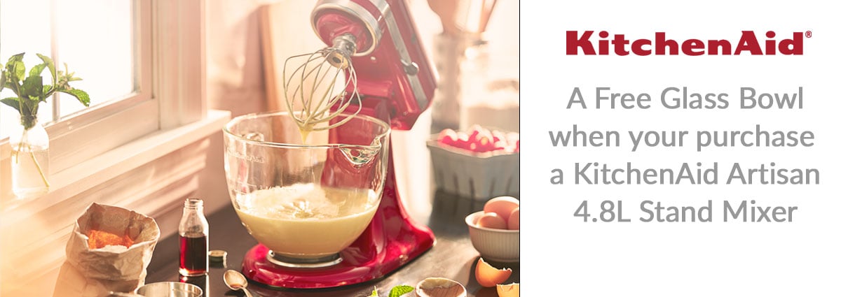 Free KitchenAid glass bowl
