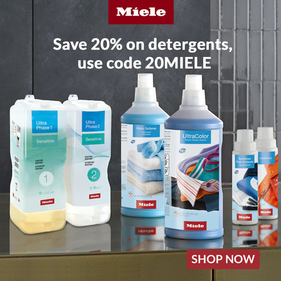 20% Off Miele detergents