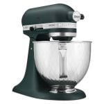 KitchenAid pebble palm stand mixer with quilted metal bowl, limited edition