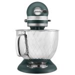 KitchenAid pebble palm stand mixer with quilted metal bowl, limited edition