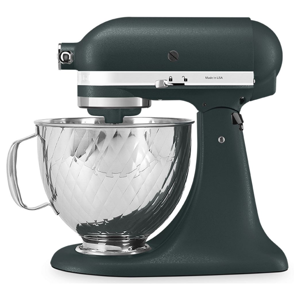 KitchenAid Artisan 4.8L Stand Mixer in Pebble Palm with Quilted Bowl