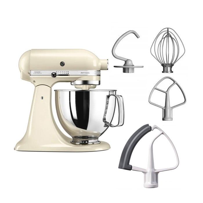 Free flex edge beater with kitchenaid 125 stand mixers