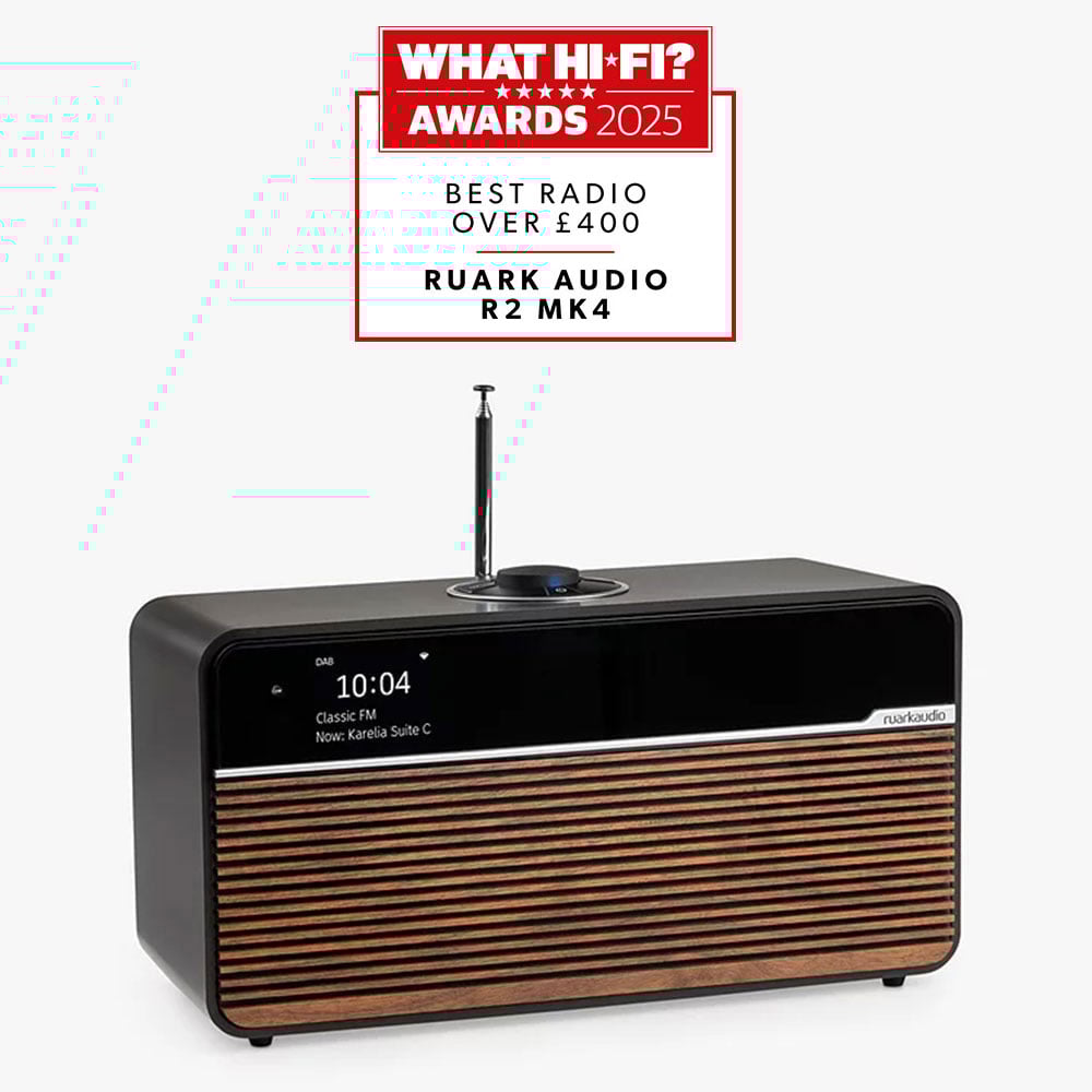 Ruark Audio R2 MK4 DAB+ FM & Internet Radio with Bluetooth - Espresso
