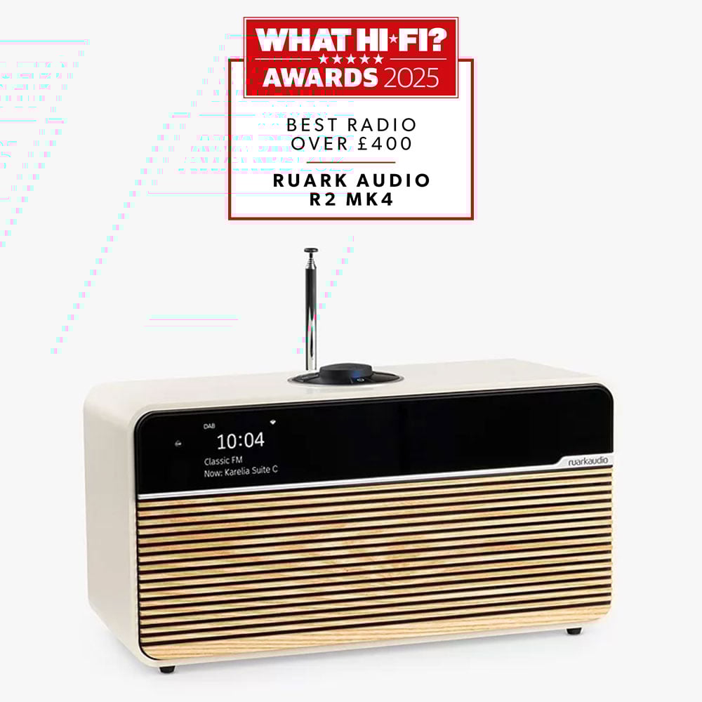 Ruark Audio R2 MK4 DAB+ FM & Internet Radio with Bluetooth - Light Cream