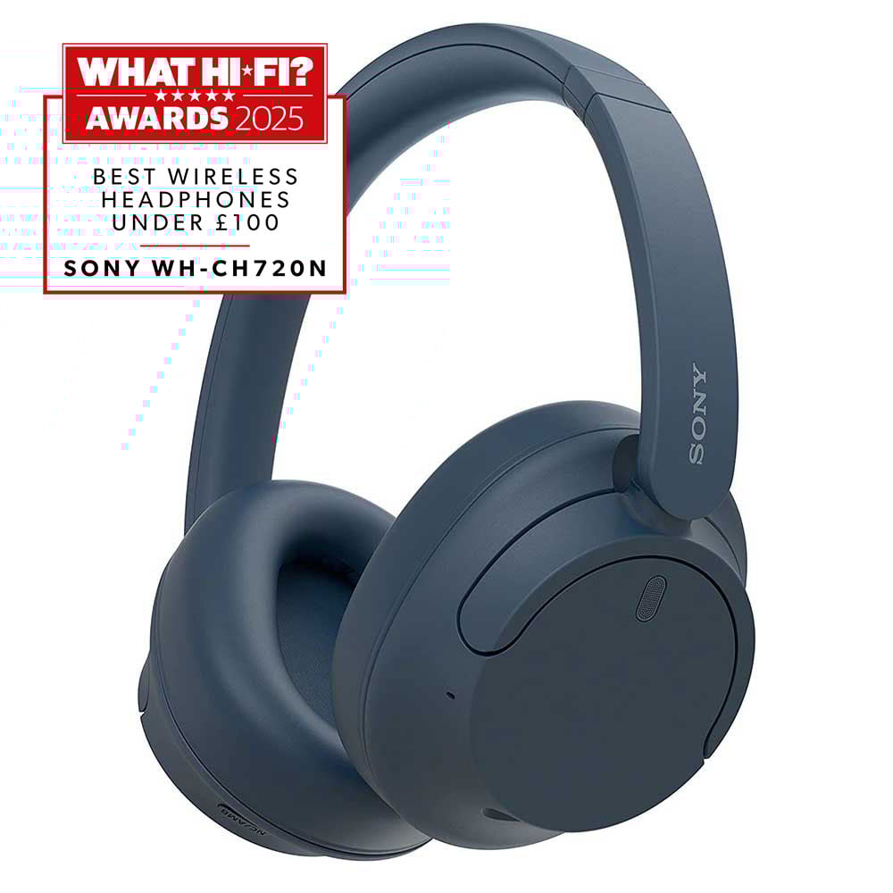 Sony Wireless Noise Cancelling Headphones WHCH720NL  - Blue