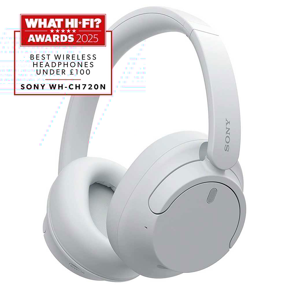 Sony Wireless Noise Cancelling Headphones WHCH720NW - White