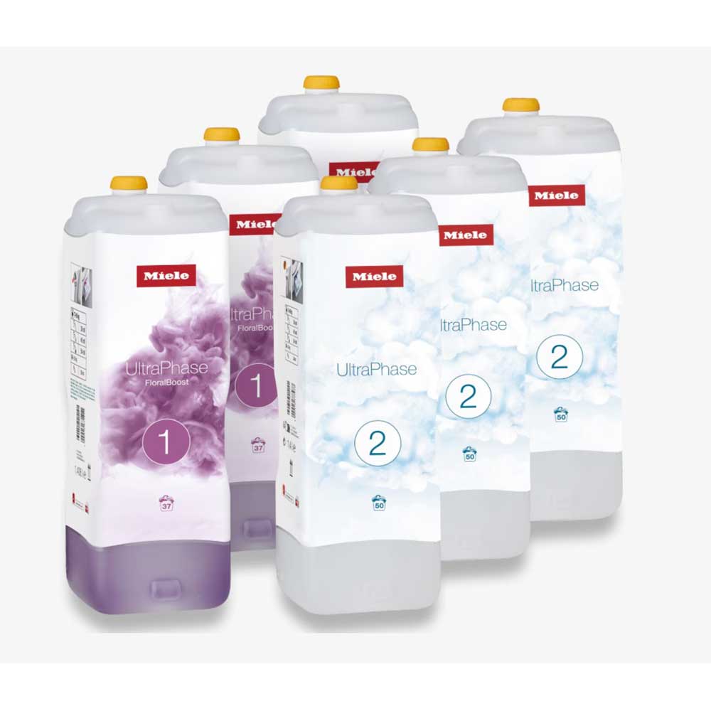 Miele UltraPhase FloralBoost Set of 6 TwinDos Cartridges